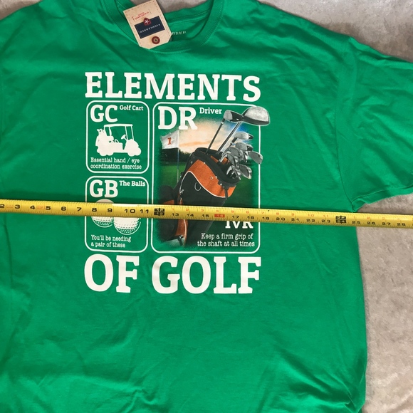 SADDLEDRED ELEMENTS OF GOLF T-SHIRT - Picture 8 of 8